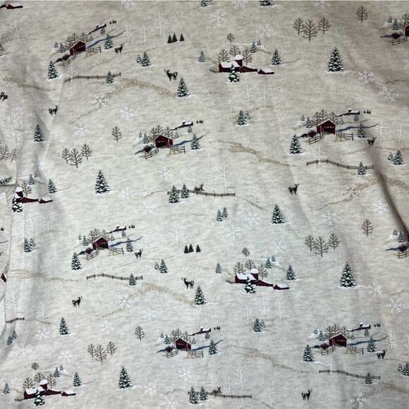 3 in 1 Women’s Lot Bundle Cotton Long Sleeve Holiday Turtlenecks Size Medium BRW - Picture 4 of 9